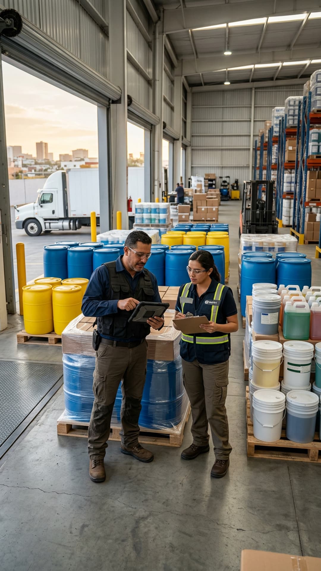 Abastecimiento recurrente de productos de limpieza para empresas con varias ubicaciones.