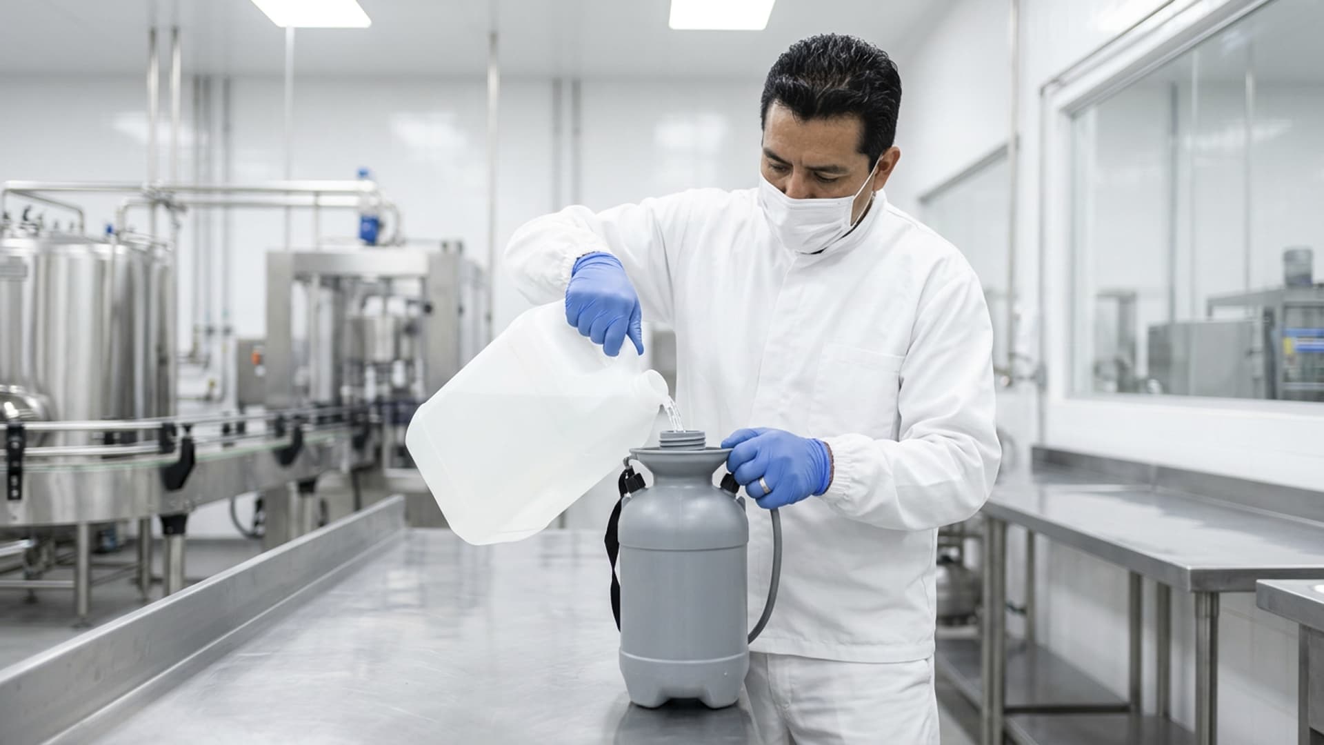 Soluciones especializadas de desinfección comercial