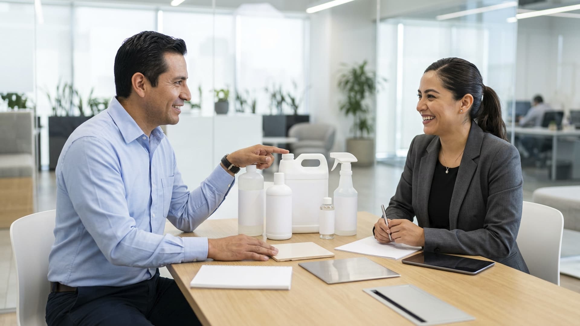Desinfección profesional y organizada en empresa