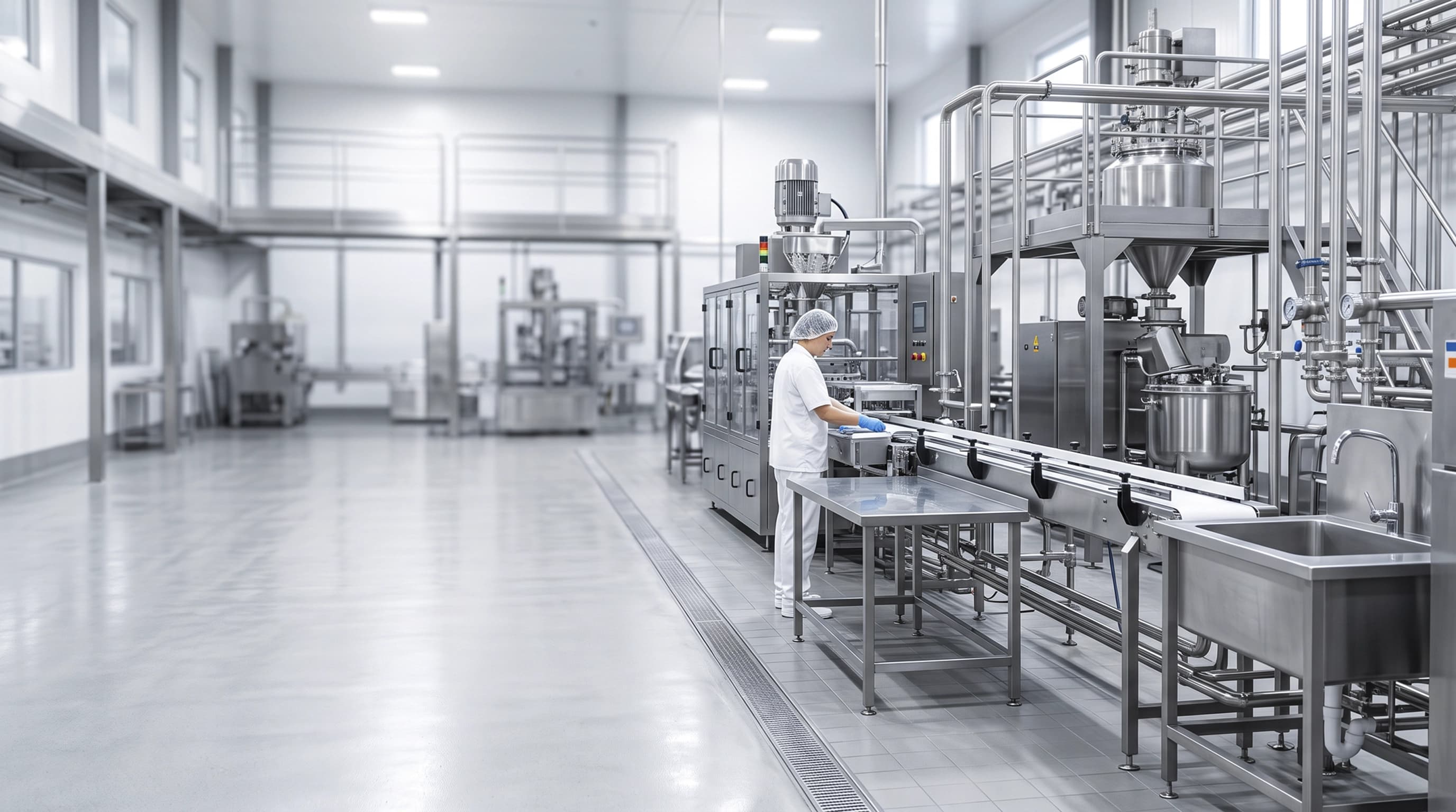 Detergente para industria alimentaria para limpieza profesional en empresas de alimentos.