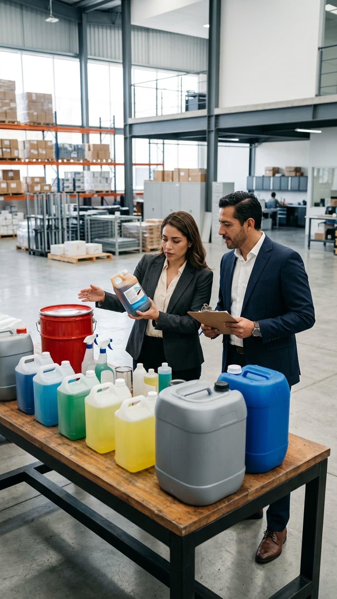 Distribuidor ampliando su catálogo con productos de limpieza profesional para atender nuevas solicitudes B2B.
