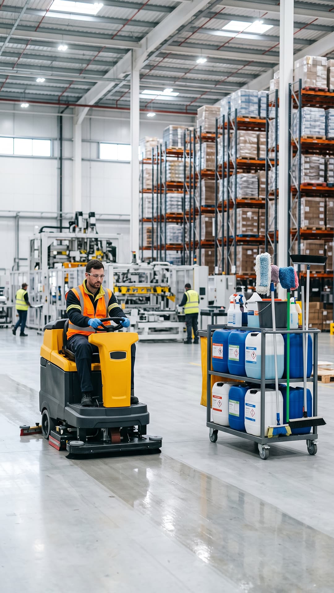 Higiene industrial y productos para plantas y bodegas