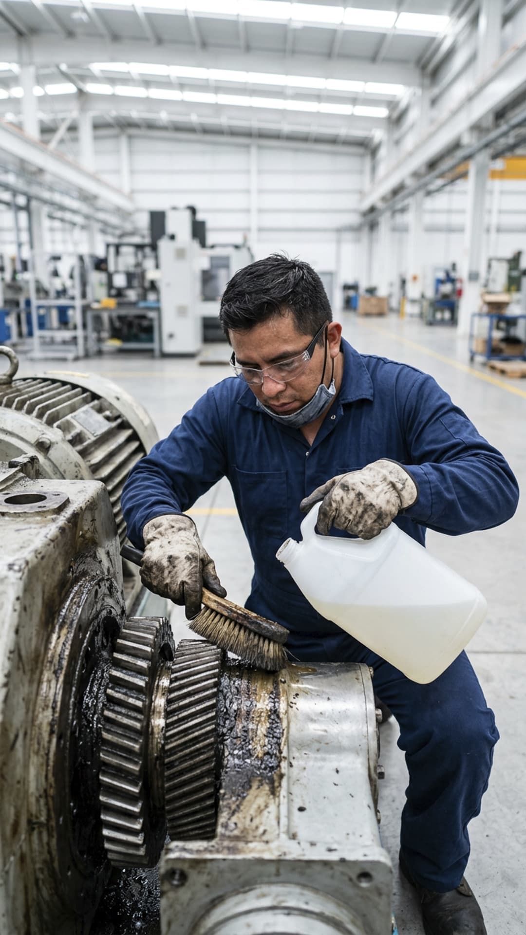 Limpieza industrial y desengrasantes pesados