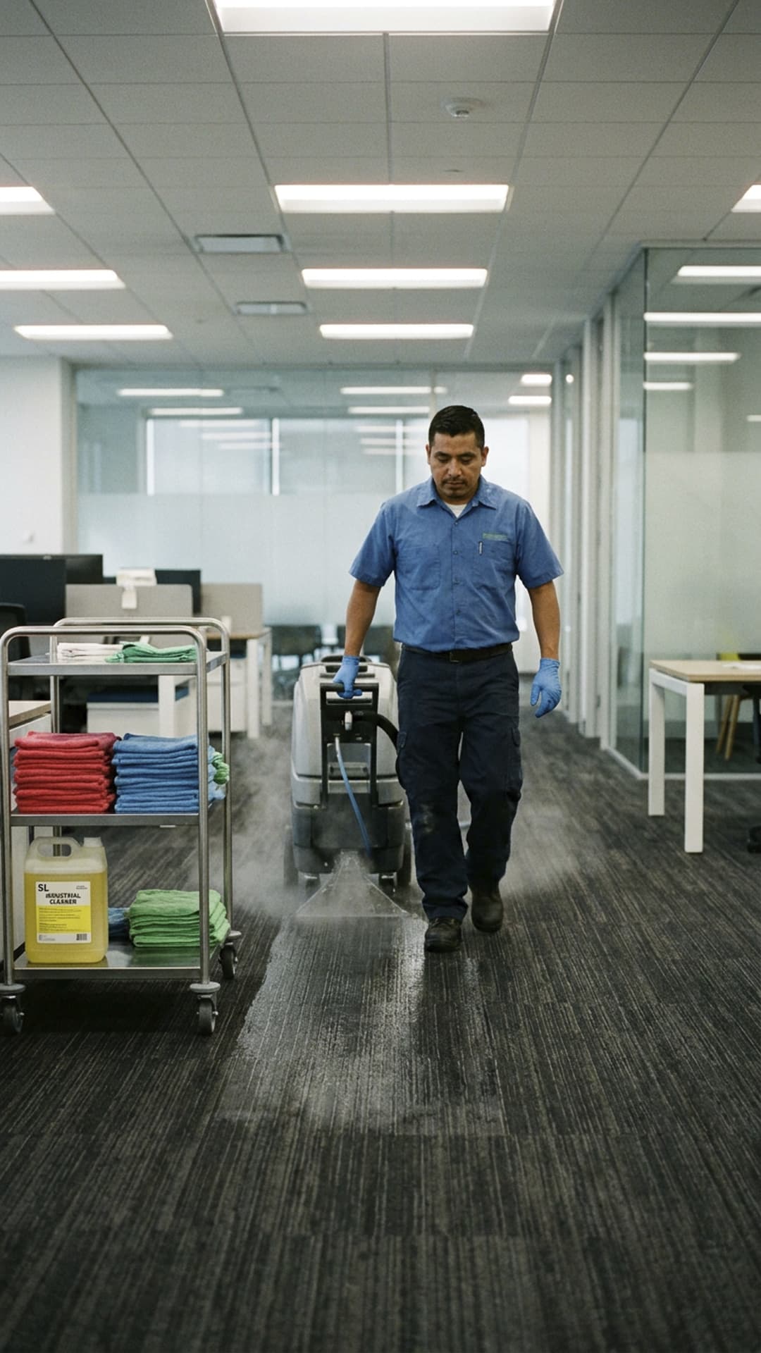 Servicios profesionales de lavado de salas y tapetes