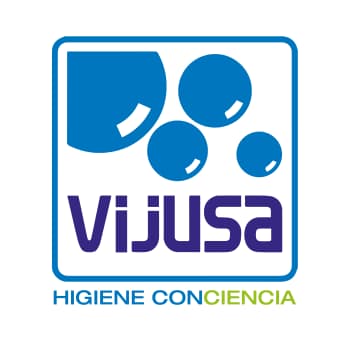 Logo Vijusa: productos de limpieza marca Vijusa disponibles en Grupo Taria.
