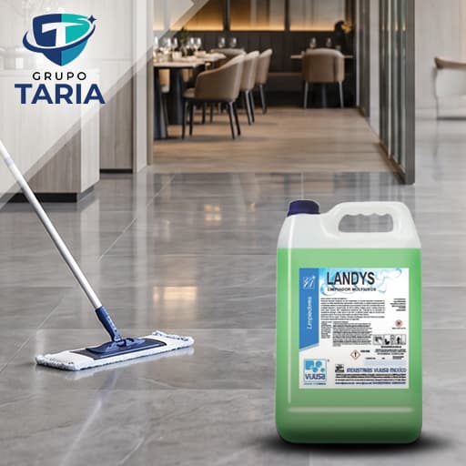 Limpiador multiusos para oficinas, comercios, restaurantes, hoteles y empresas.
