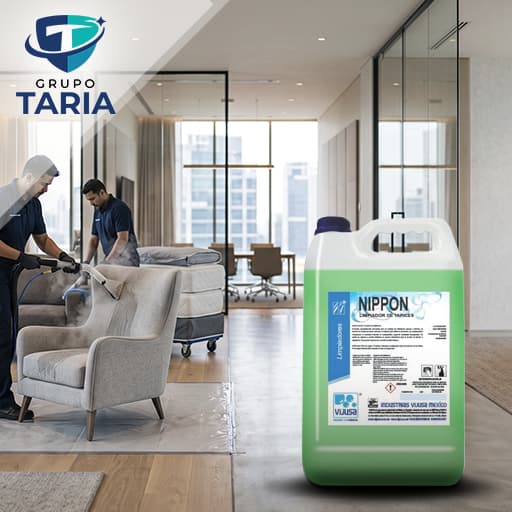 Limpiador de tapices para muebles, salas, oficinas, hoteles, restaurantes y colchones.