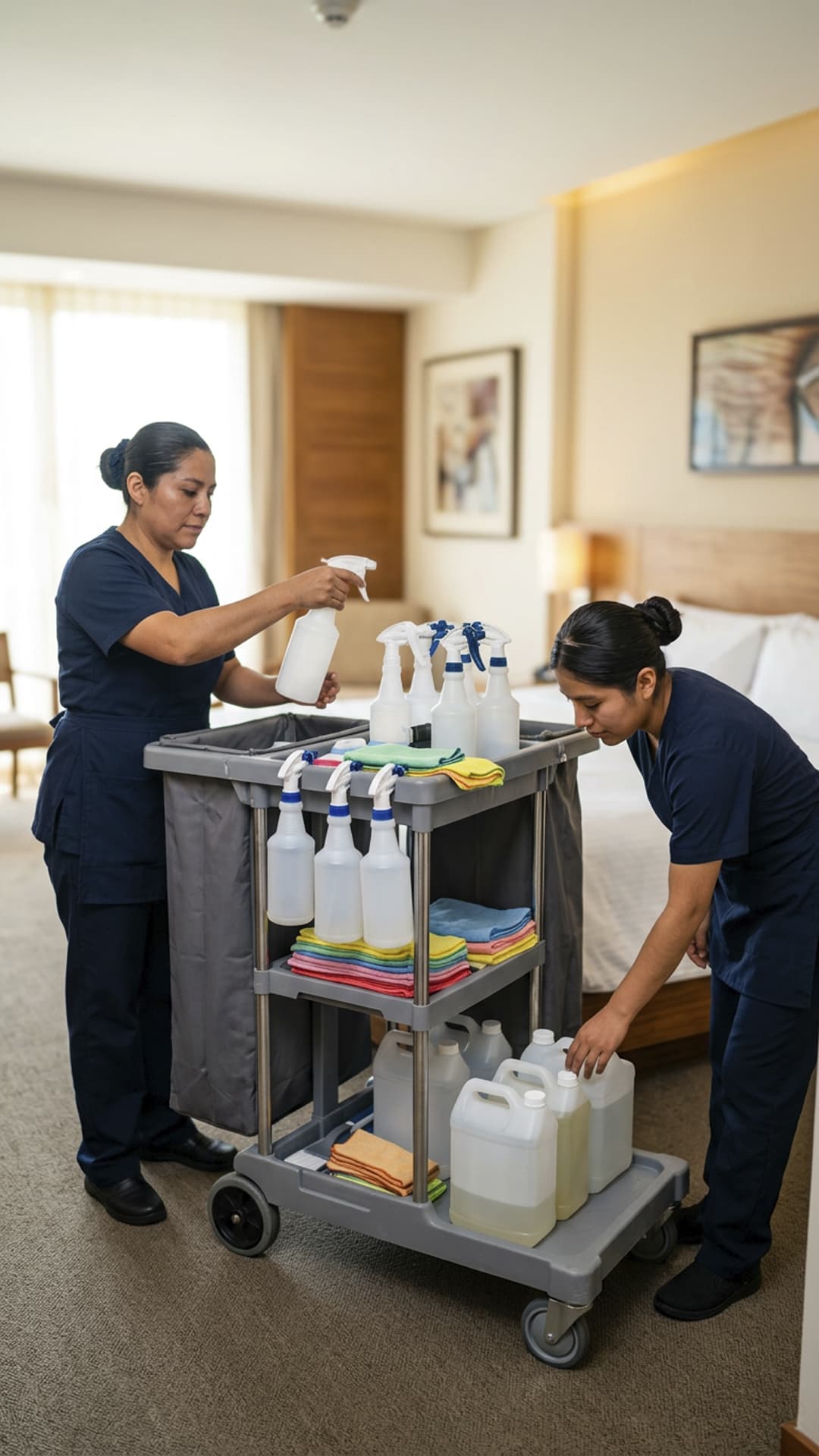 Casos de uso de productos de limpieza para hoteles y hospitalidad.